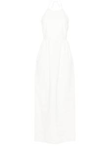 Max Mara платье макси Europa из канваса, белый