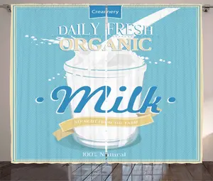 Штора ABAKUHAUS Vintage Blue Rustic, матовое стекло с брызгами, присборенная тесьма для спальни с петлями и крючками, 280 x 225 см, нежно-голубой с белыми кремовыми оттенками Abakuhaus