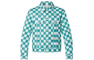 Новые квартальные продукты LV Jacket Men Louis Vuitton, зеленый