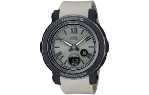 Женские часы BABY-G серые BGA-290-8A CASIO