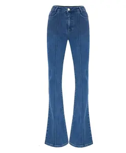 Джинсовые брюки саффи Kocca, синий