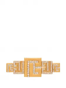 Брошь с кристаллами BALMAIN, золотой