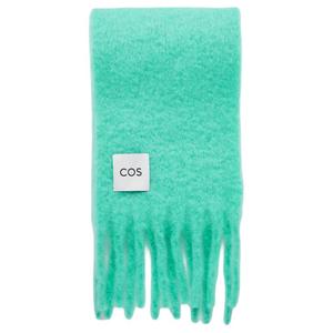 COS Шарфы из мохера для женщин, зеленый
