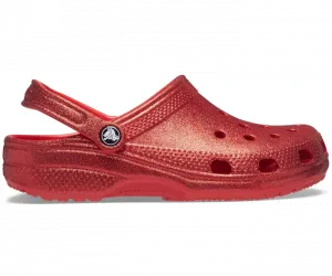 Классические блестящие сабо Crocs мужские, цвет Flame