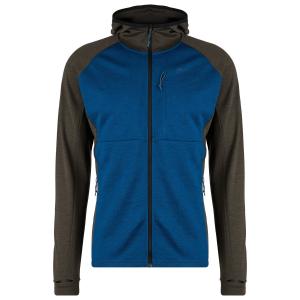 Толстовка из мериноса Stoic Merino260 StadjanSt Hoody, цвет True Blue/Deep Brown