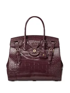 Сумка-тоут Ricky 33 Ralph Lauren Collection, фиолетовый