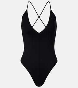 Открытый боди Wardrobe.NYC, черный