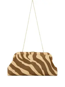 Мини-клатч Skylar с цепочкой Jimmy Choo, коричневый