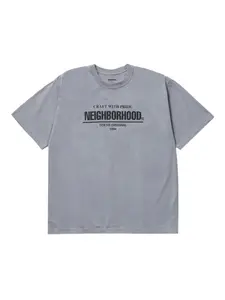 Футболка с логотипом Neighborhood, серый