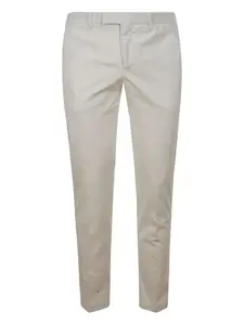 Брюки из смесового хлопка Pt Torino, белый