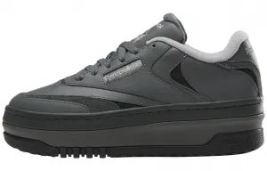 Reebok Низкие женские кроссовки для скейтбординга Club C Series, черные