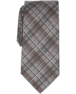 Мужской классический галстук Hyndman в клетку Michael Kors, CAMEL