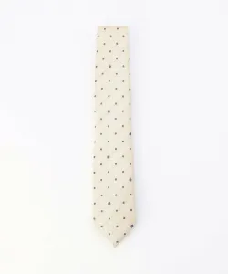 Галстук в горошек Apple Comme Ca Ism, цвет Ivory