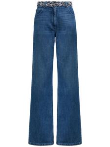 Missoni джинсы с трикотажными вставками, синий