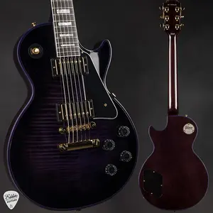 Gibson Custom Shop изготовила Les Paul Custom Figured Purple Widow по индивидуальному заказу