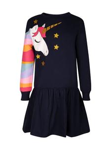 Happy girls by Eisend Платье темно-синего цвета