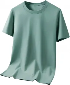 Футболка для спорта Big and Tall мужская с коротким рукавом, быстросохнущая