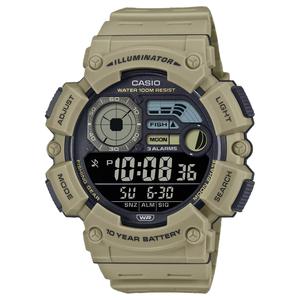 Унисекс цифровые часы WS1500H-5BV черные CASIO, черный Dial
