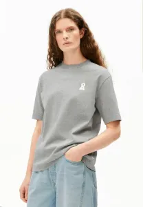 Tarjaa iconic å basic tshirt Armedangels, Silver Melange