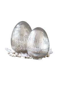 Набор пасхальных яиц Дувера, 2 шт. серебро Loberon, серебро