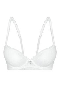 Бюстгальтер с косточками Sassa Dirndl Push Up BH, белый