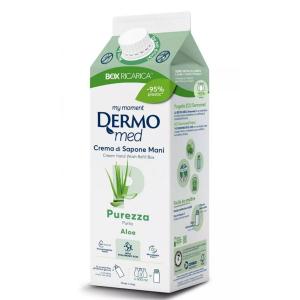 Dermomed, Сменный блок жидкого мыла, Алоэ, 900 мл