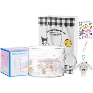 Yugui Dog Glass Cups Sanrio, белый