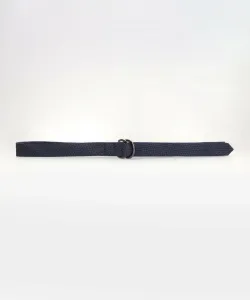 Ремень с точечным кольцом Comme Ca Ism, цвет Navy