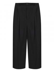 Брюки со складками LOEWE, черный