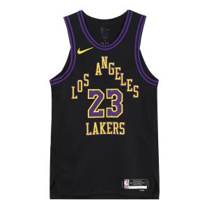 Джерси Nike Dri-FIT ADV Lebron James Los Angeles Lakers 2023/24 City Edition NBA Authentic Jersey 'Black', черный
