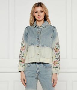 Джинсовая куртка chaq_houston Regular fit Desigual, синий