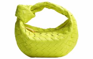 Bottega Veneta Мини-сумка из овчины женская Lemon Kiwi Green