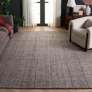 Ковер SAFAVIEH, 275 x 366 см, - коллекция Abstract - большой - Brown, ручной работы, идеально для гостиной, спальни, столовой (ABT151E)