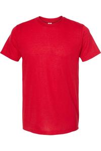 Футболка унисекс Tultex Poly-Rich, красный