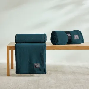 Плед s.Oliver s.Oliver Decke Kuschelsoft 150 x 200 см (ширина x длина), в ярких цветах S.Oliver, Petrol