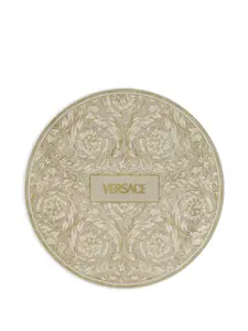 Тарелка с принтом Barocco (33 см) Versace, бежевый