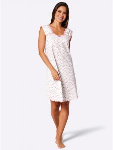 Ночная рубашка в белый горошек + фламинго WITT WEIDEN