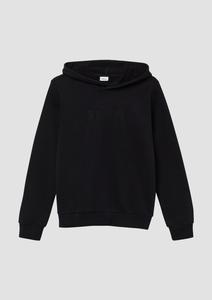 s.Oliver Толстовка в черном цвете