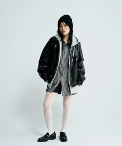 Винтажная кожаная куртка Jeanasis, цвет Black(09)