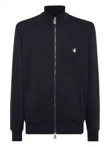 Толстовка на молнии с логотипом Billionaire, синий