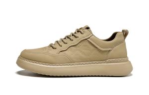 HLA Универсальные классические дышащие белые кроссовки с увеличенной высотой удобные повседневные скейтбордские ботинки мужские - хаки, цвет Khaki