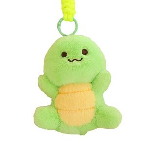 Креативная забавная черепашка Lucky Turtle плюшевый кулон 12 см MERCONSER, зеленый