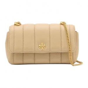Kira Mini Flap Bag Desert Dune TORY BURCH