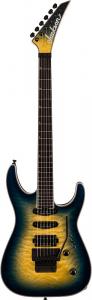 Электрогитара Jackson Pro Plus Series Soloist SLA3Q Amber Blue Burst Ebony Fingerboard