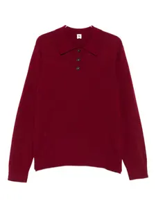 Футболка-поло Como с застежкой на пуговицы The Garment, красный