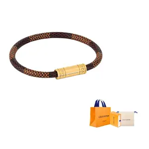 LOUIS VUITTON Металлические браслеты Unisex Brown