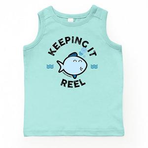 Футболка молодежная Keeping It Reel Fish The Juniper Shop, Seafoam
