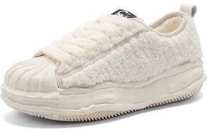 Кеды, скейтборд обувь женская низкая бежевая C°Banner