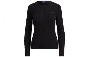 Трикотажная футболка-поло Ralph Lauren, черная