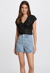 Базовая футболка Short Sleeved Morgan, черный